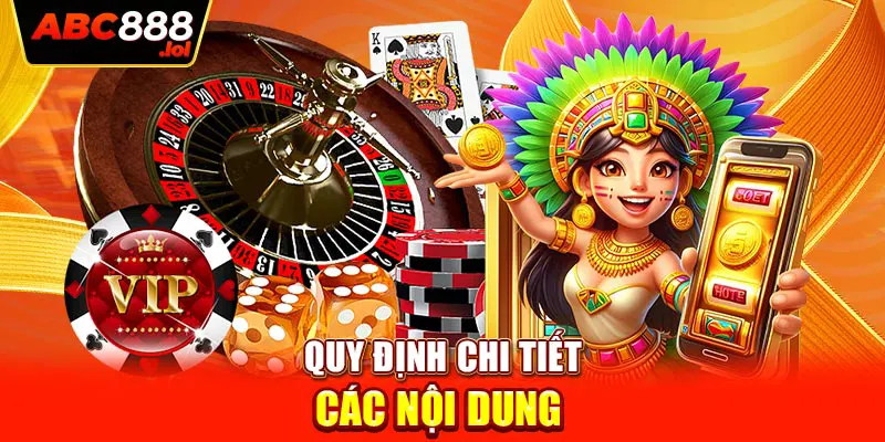 Quy định chi tiết các nội dung 